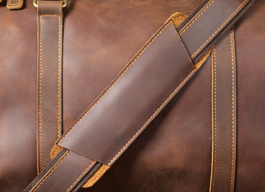 Bolsa de Viaje Retro en Cuero Genuino - Gran Capacidad para Hombre - Image 20