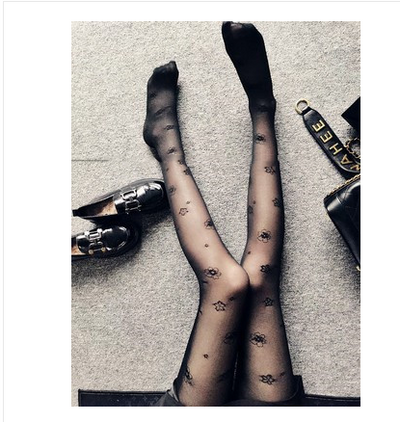 Medias Transparentes Negras Sexy para Mujer - Image 21