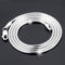 Cadena de Plata Esterlina 925 con Baño de Platino - Estilo Coreano Unisex