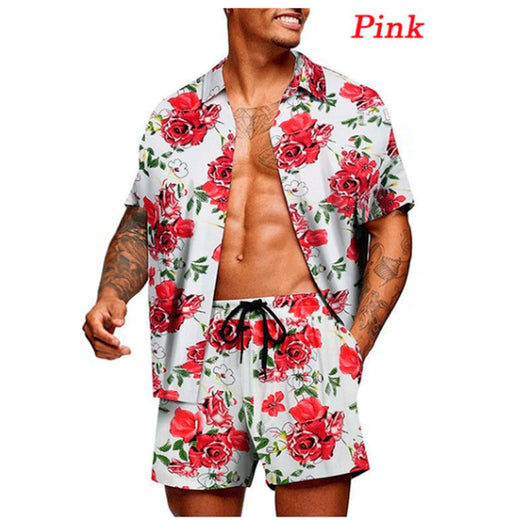 Conjunto de Camisas Juveniles con Estampado Floral Hawaiano - Image 4