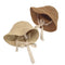Sombrero Visera con Encaje - Protección Solar Elegante