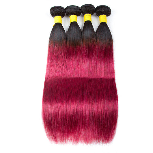 Peluca de Cabello Real con Degradado - Image 4