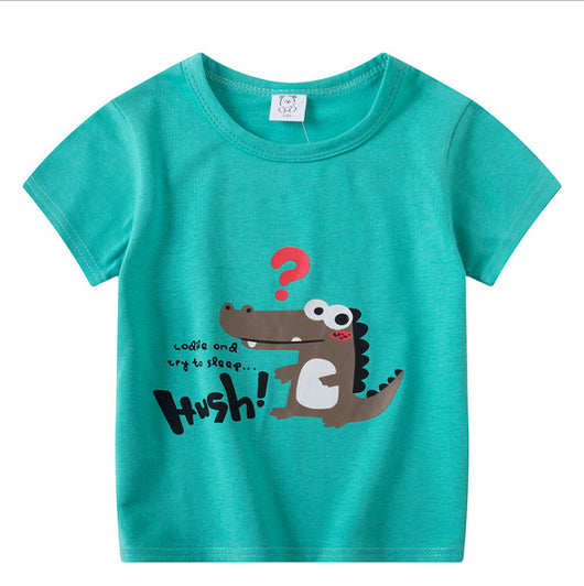 Playera Infantil de Manga Corta Unisex con Diseños Animados - Image 31