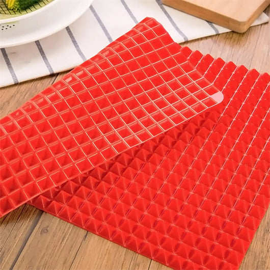 Tapete de Silicona Antiadherente para Hornear con Pirámides y Rejilla - Image 19