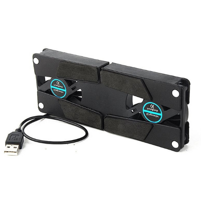 Base Refrigerante Giratoria USB con 2 Ventiladores para Laptop 8-14 Pulgadas - Image 3