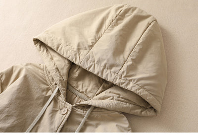 Abrigo Acolchado Elegante Oversize con Capucha para Tallas Grandes - Image 27