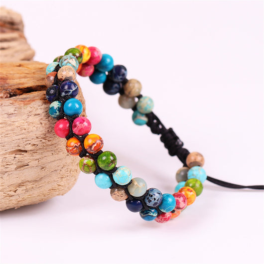 Pulsera de Piedras Naturales 7 Chakras 6mm - Image 6