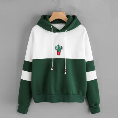 Sudadera Holgada con Capucha y Estampado para Mujer - Image 10