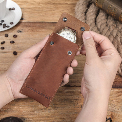 Funda Universal de Cuero para Reloj - Protección Elegante y Duradera - Image 3