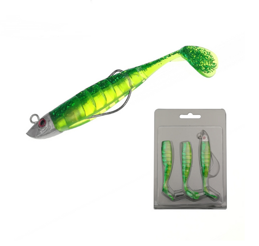 Señuelo de Pesca Suave con Cola en T - Cebo Artificial Premium - Image 2