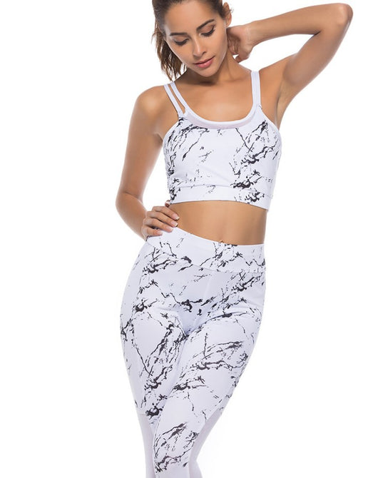 Conjunto Deportivo Yoga Mujer 2 Piezas - Top y Cintura Alta Verano - Image 5