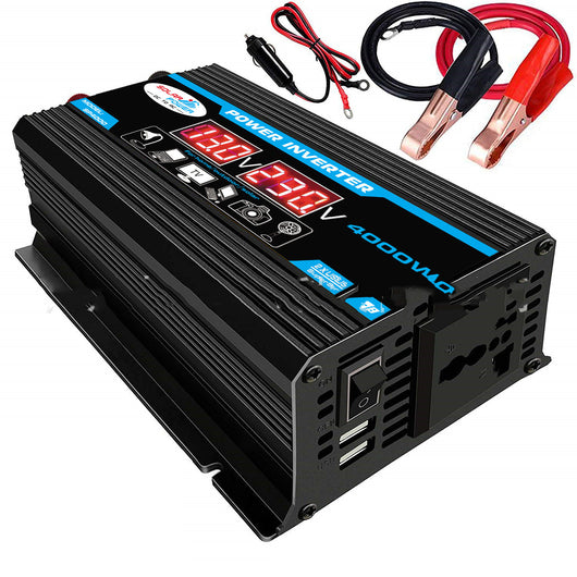 Inversor 12V 300W con Pantalla Digital y Doble USB - Image 3