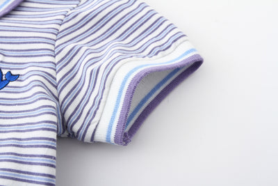 Playera Infantil de Rayas con Estampado Animado - Image 3