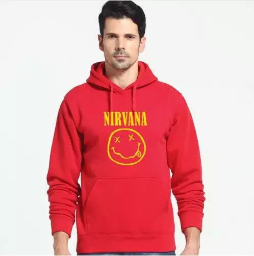 Sudadera con Capucha Estampado Sonrisa para Hombre