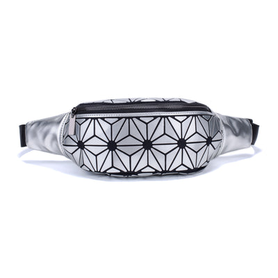 Bolso de Cintura Geométrico Luxury para Mujer - Bandolera Deportiva y Elegante - Image 11