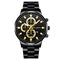 Reloj de Acero Inoxidable CUENA 889 con Calendario y Movimiento de Cuarzo