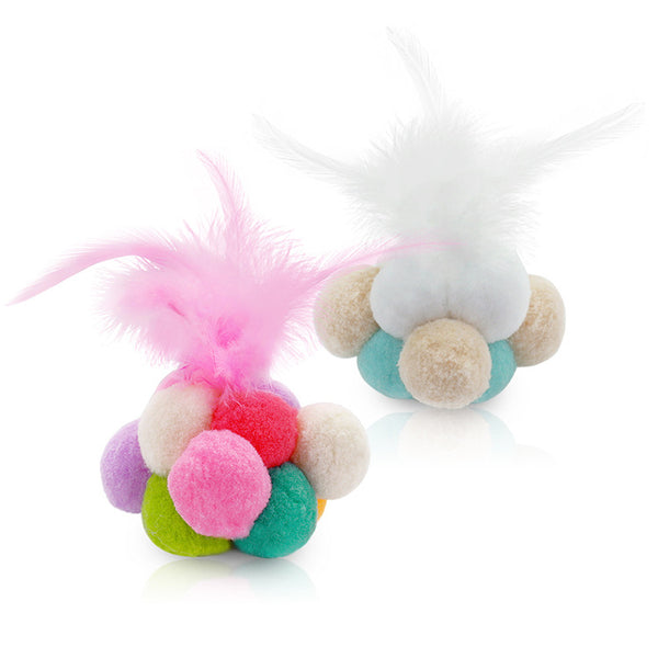 Juguete para Gatos con Plumas Interactivo