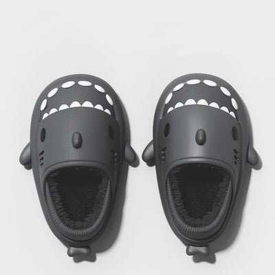 Pantuflas Tiburón Térmicas para Parejas - Zapatillas de Casa Invierno - Image 9