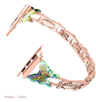 Correa de Reloj con Mariposa de Diamantes - Talla Pequeña - Image 20