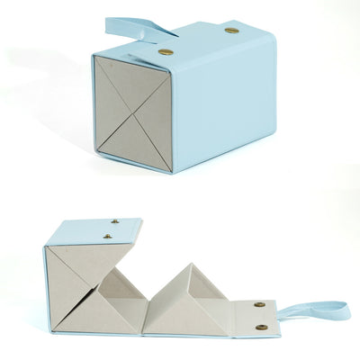 Estuche Multiseccional para Gafas en Cuero - Organizador Plegable - Image 19