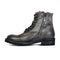 Botas Casuales para Hombre con Tacón Bajo y Cordones