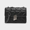 Bolsa Mensajera Cuero con Cadena Rombo