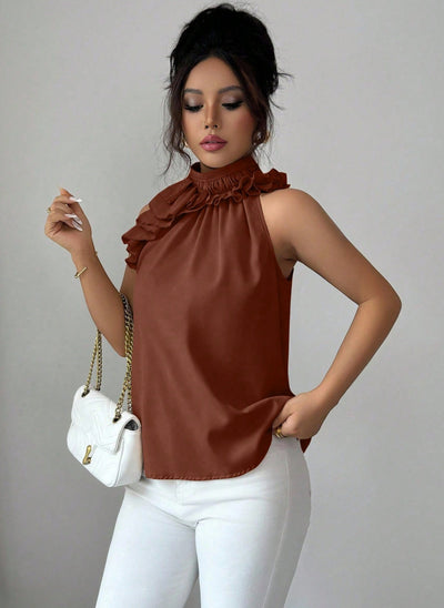 Musculosa Deportiva sin Mangas de Diseño Minimalista - Image 14