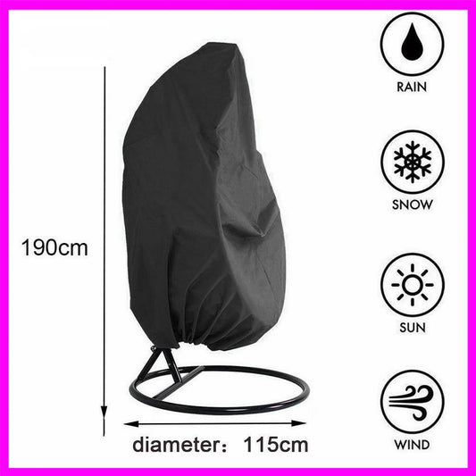 Funda Protectora para Silla de Exterior Negro