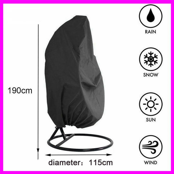 Funda Protectora para Silla de Exterior Negro