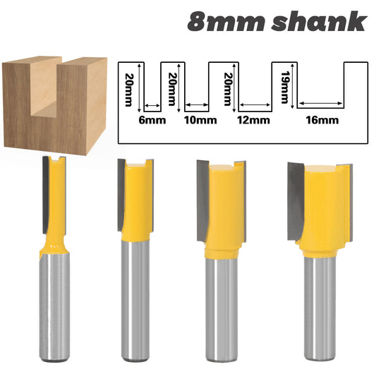 Juego de 4 Buriles de Doble Filo para Talla en Madera - Image 5