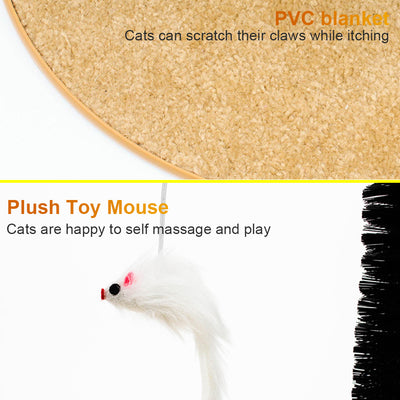 Masajeador Arqueado para Gatos - Cepillo Anticomezón con Acupresión - Image 10