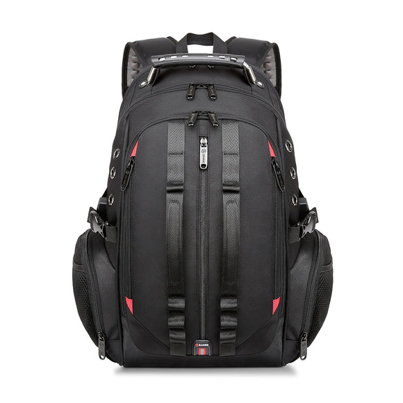 Mochila Escolar de Gran Capacidad Impermeable con Puerto de Carga y Compartimento para Auriculares
