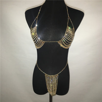 Conjunto de Lencería con Cadena Corporal de 2 Piezas - Image 12