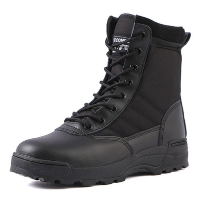 Botas Tácticas Militares Altas en Negro - Calzado Profesional Resistente - Image 6