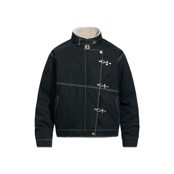 Abrigo de Algodón para Hombre con Diseño Locomotora - Image 5