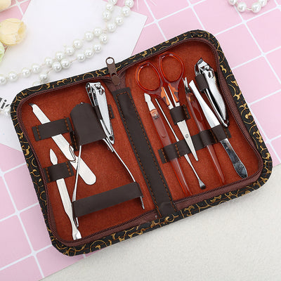 Kit de Manicura y Pedicura 10 en 1 Unisex - Cortaúñas Profesional