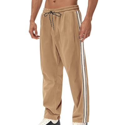 Pantalones de Chándal Holgados con Franja Lateral para Hombre - Image 7