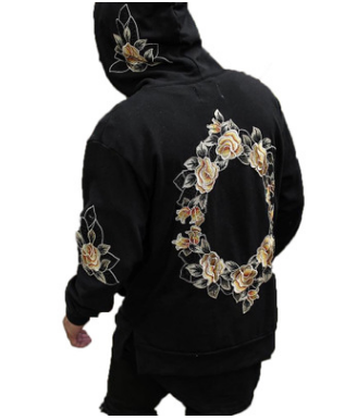 Sudadera con Capucha y Bordado en Forro Polar - Image 8