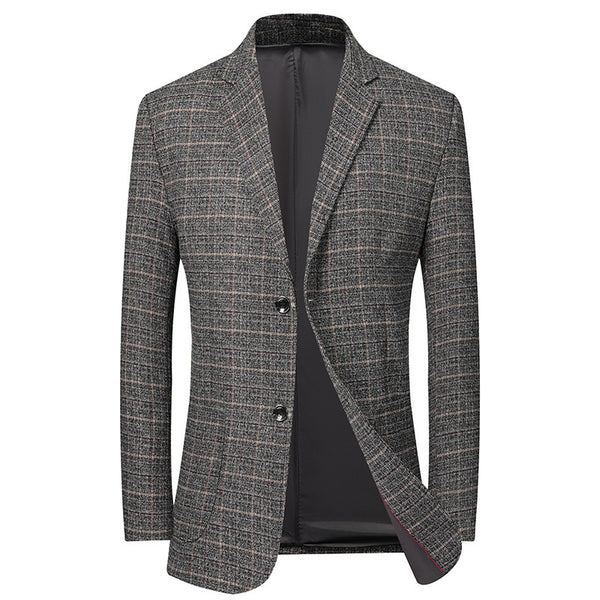 Blazer Slim Fit Hombre Corte Coreano Elegante