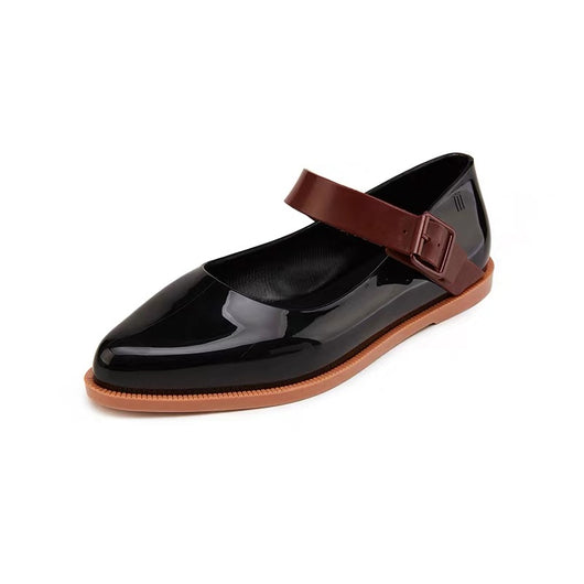Zapatos Planos Mujer Punta Afilada con Hebilla Bicolor - Image 6