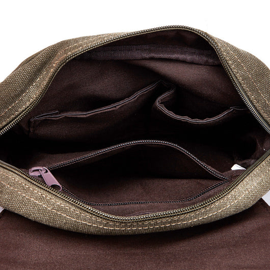 Bolsa Mensajero de Lona para Hombre - Bandolera Resistente - Image 10