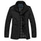 Blazer Ejecutivo Talla Grande con Cuello Alzado - Casual Profesional