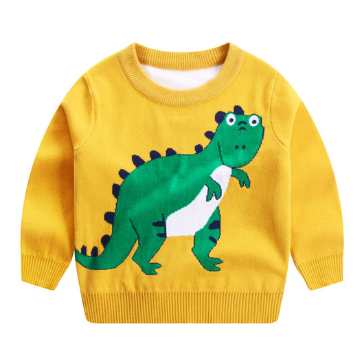 Suéter Térmico Infantil Dinosaurio de Doble Capa - Image 11