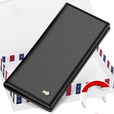 Cartera Larga para Hombre en Cuero de Bisonte Americano - Image 12