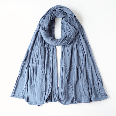 Foulard de Algodón Mercerizado Monocromático - Image 36