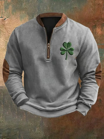 Sudadera con Cierre Estampado 3D Digital para Hombre - Primavera y Otoño - Image 25
