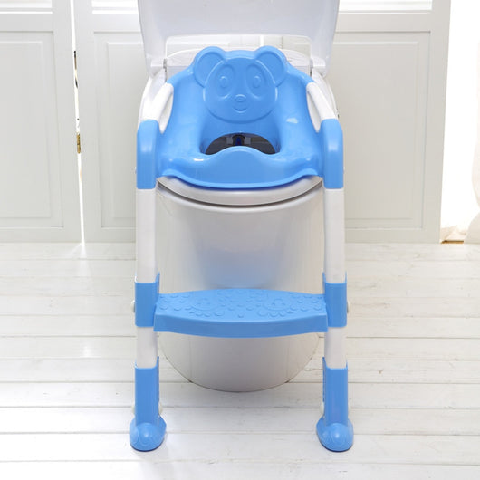 Asiento de Entrenamiento Plegable para Inodoro Infantil sin Deslizamiento - Image 5