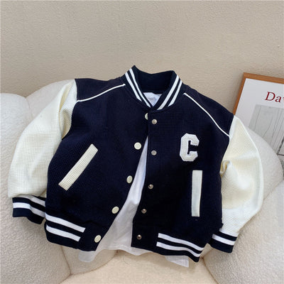 Chaqueta Deportiva Niña Primavera Otoño Estilo Street - Image 7