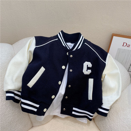 Chaqueta Deportiva Niña Primavera Otoño Estilo Street - Image 7