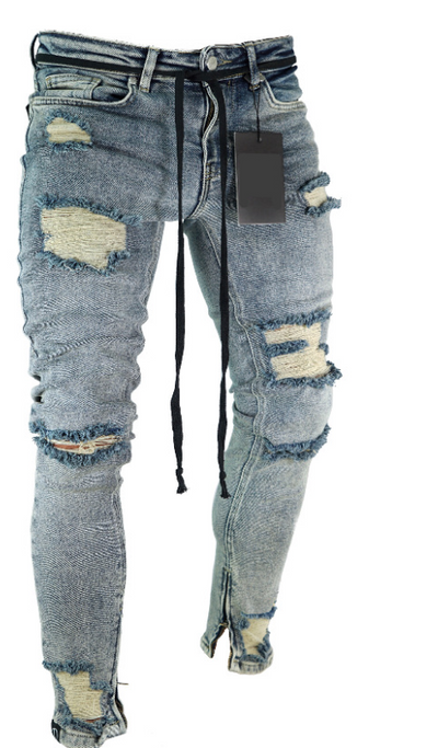 Pantalones Zene Denim - Estilo Clásico y Comodidad - Image 2